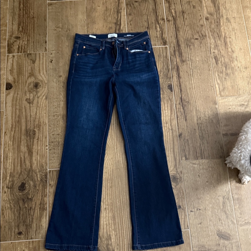 Dark Indigo Flare Jeans